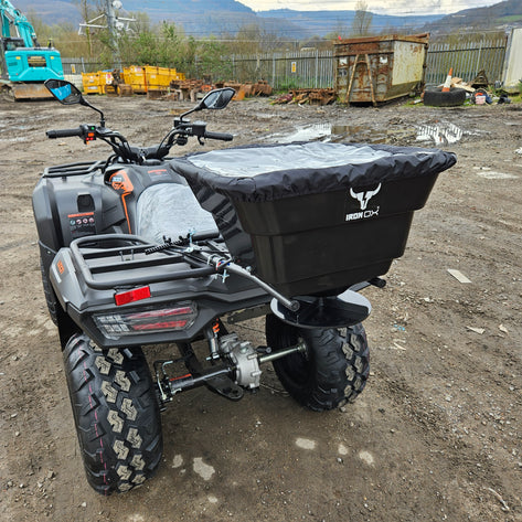 ATV Quad Bike Seed Feed Fertiliser Spreader 12V