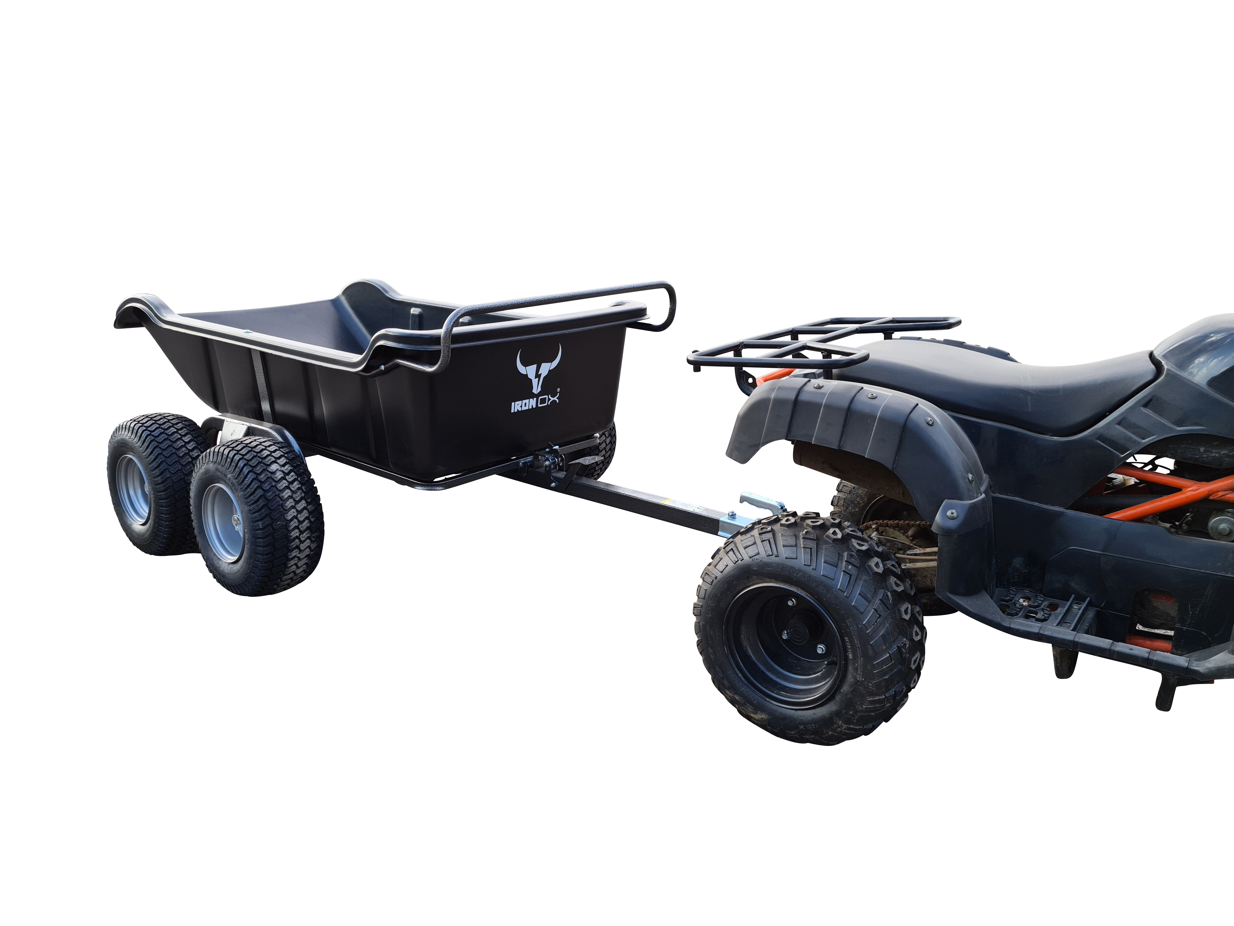 ATV Tipping Trailer - Iron Ox Haul 15 - 4 Wheel Trailer