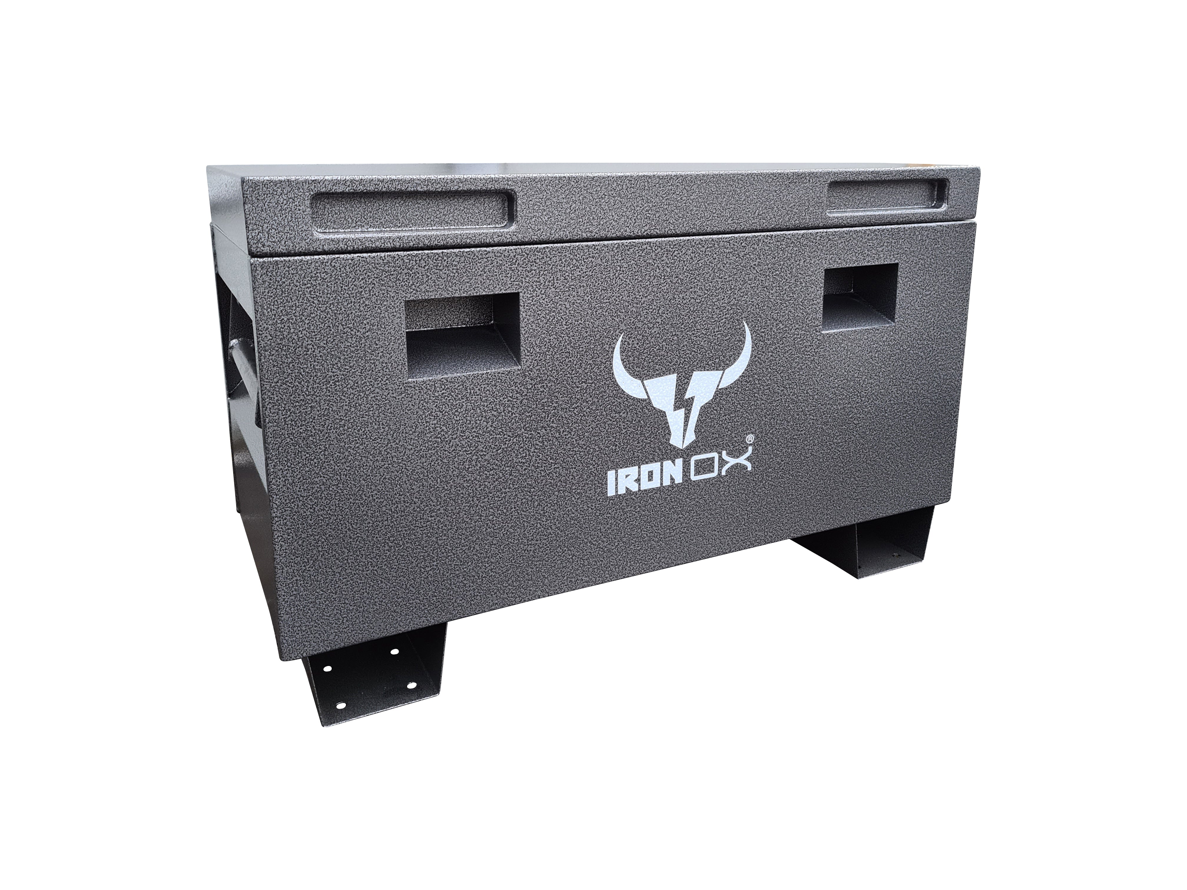 Steel Job Site Tool box Iron Ox® - 3 Piece Set - Free Discus Locks!