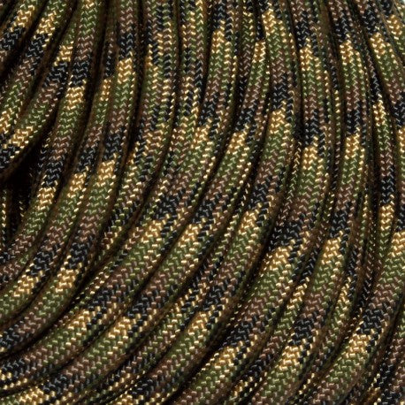 Paracord 550 4mm 7 strands - Army Camo 100ft