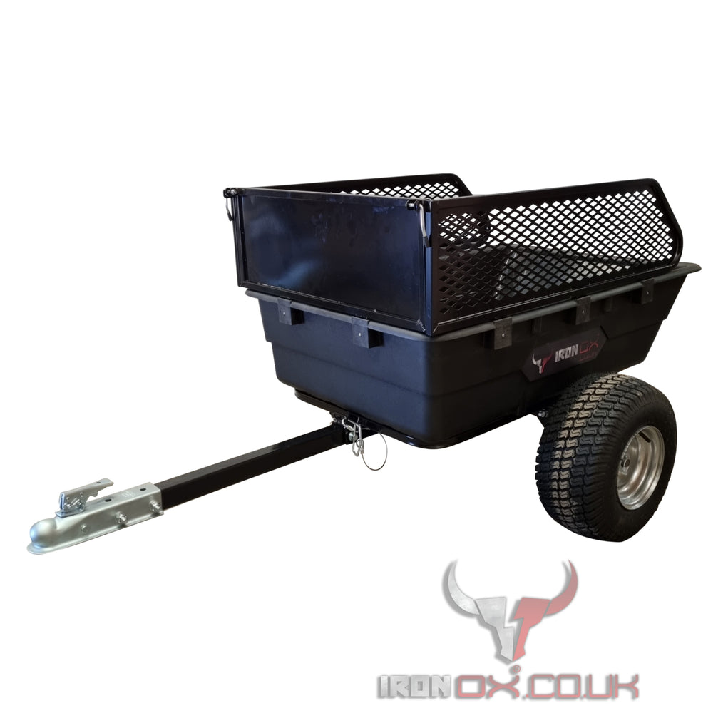 TIPPING MOWER TRAILER FOR ATV AND QUADS