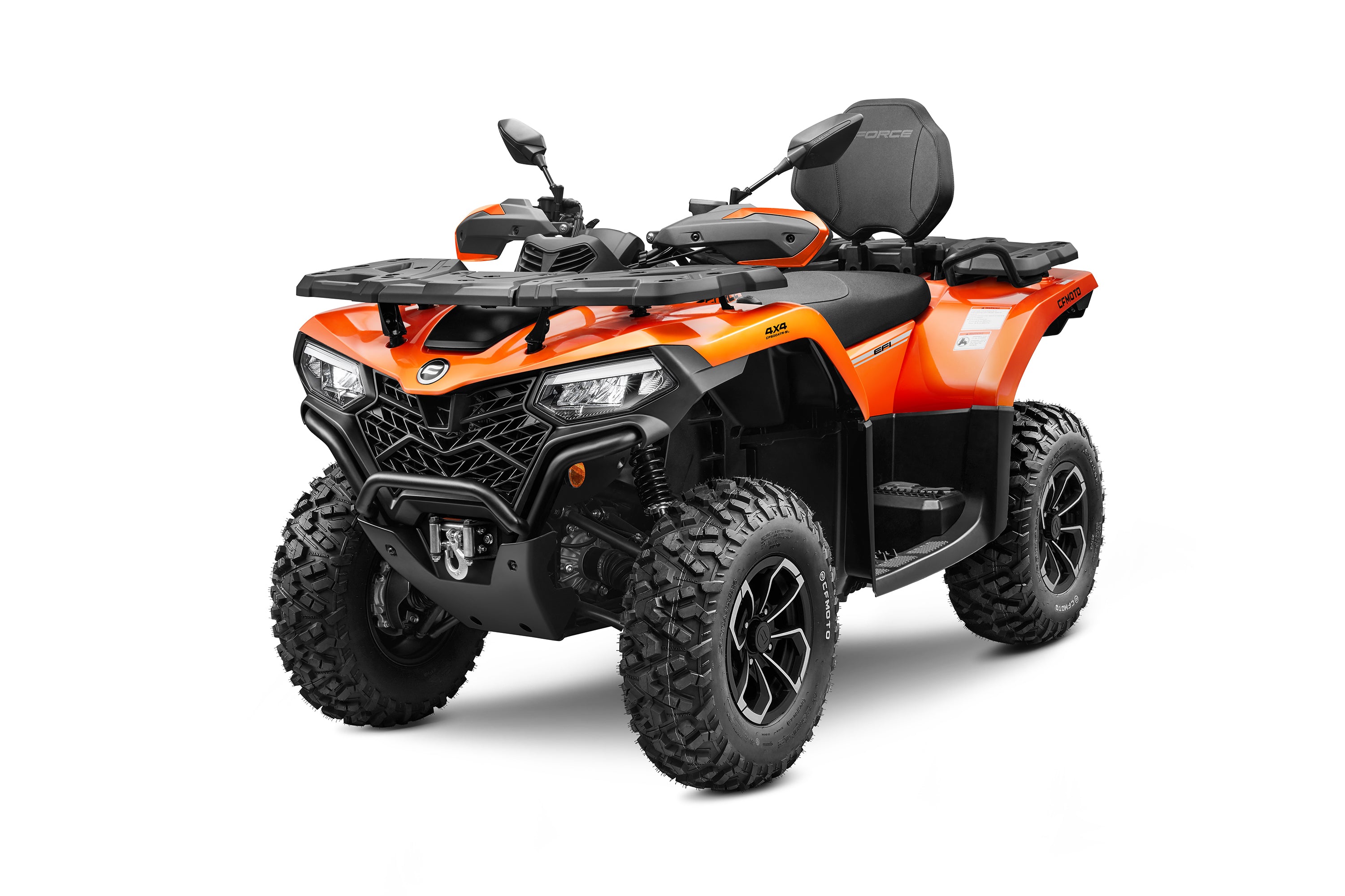 CFORCE 520L ATV Bikes   MY2024 CFORCE520L LavaOrange Left45 167 