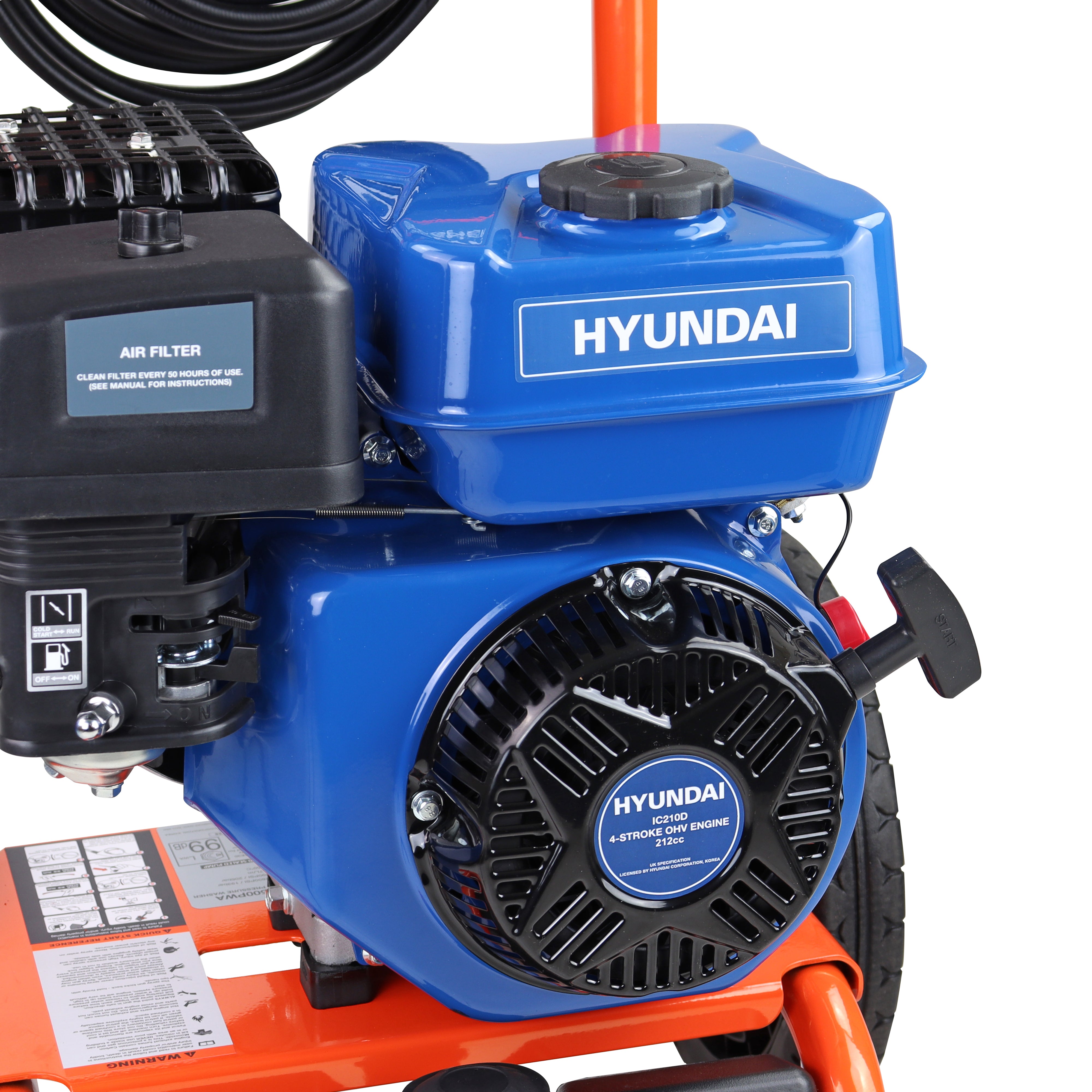 P1 Petrol Pressure Washer 3000psi / 207 bar | Hyundai IC210 Engine | P3500PWA